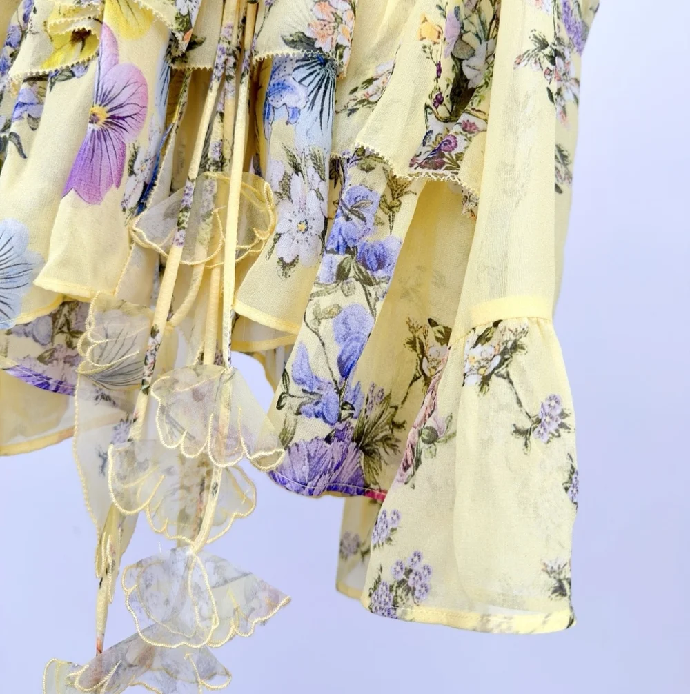 Camilla cold shoulder ruffle top - Picture 13 of 15